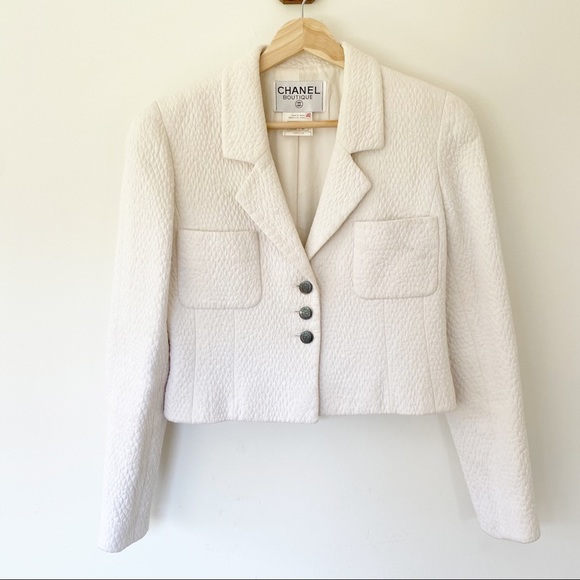 CHANEL Jackets & Blazers - Chanel Vintage 1997 Cruise Crop Jacket Blazer